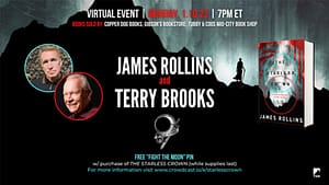 James Rollins and Terry Brooks In Conversation Crowdcast Virtual Event 2022